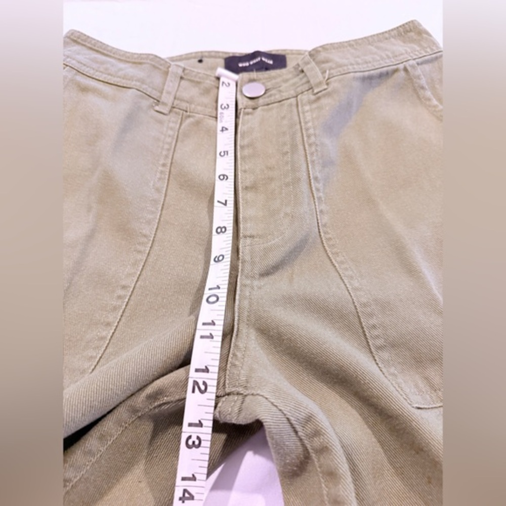 Who What Wear Olive Wide Leg Utility Pants | Size 27/4 | NWT - Picture 5 of 15